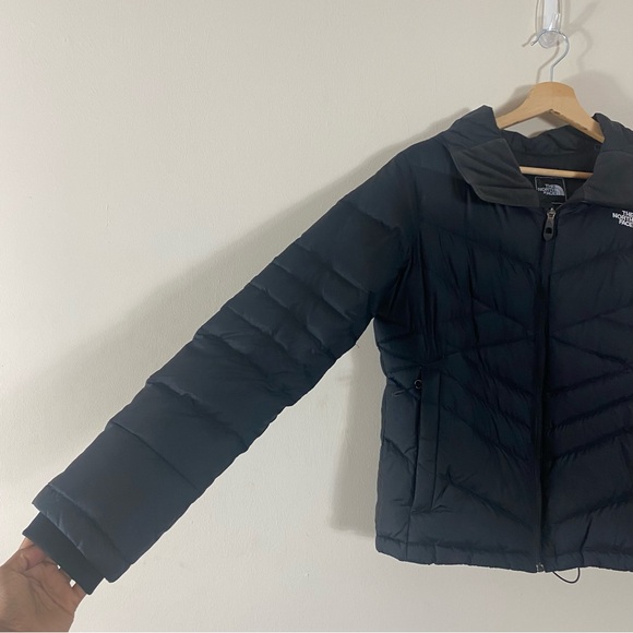 The North Face Down Filled Hooded Puffer Jacket Black - M - Picture 7 of 16